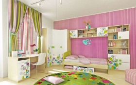 Детская комната Флёр (Белый/корпус Клен) в Вологде - vologda.katalogmebeli.com | фото 4