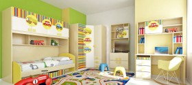 Детская комната Клаксон (Бежевый/корпус Клен) в Вологде - vologda.katalogmebeli.com | фото 5