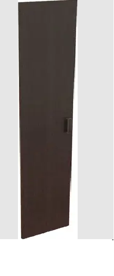Дверь из ЛДСП к узкому стеллажу К-975. Ф Венге в Вологде - vologda.katalogmebeli.com | фото