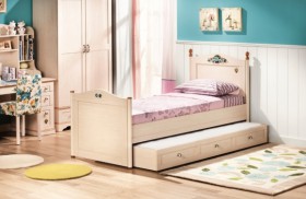 Кровать детская Балли 2-х уровневая (венге/белфорт) в Вологде - vologda.katalogmebeli.com | фото 2