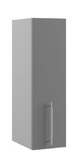 Шкаф верхний Капля П 200 (Лайм глянец/Серый/левый) в Вологде - vologda.katalogmebeli.com | фото