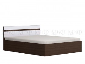Ким кровать с подъемным механизмом 1,4 (Венге/белый глянец) в Вологде - vologda.katalogmebeli.com | фото