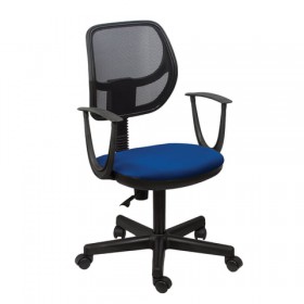 Кресло BRABIX Flip MG-305 (сине-черный) в Вологде - vologda.katalogmebeli.com | фото 3