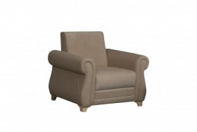 Кресло для отдыха "Порто" (велюр киви латте / микровельвет крем) в Вологде - vologda.katalogmebeli.com | фото 1