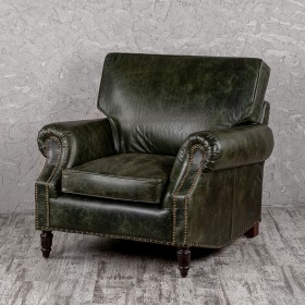 Кресло кожаное Лофт Аристократ (ширина 1070 мм) в Вологде - vologda.katalogmebeli.com | фото