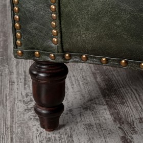 Кресло кожаное Лофт Аристократ (ширина 1070 мм) в Вологде - vologda.katalogmebeli.com | фото 3