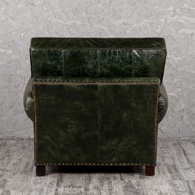 Кресло кожаное Лофт Аристократ (ширина 1070 мм) в Вологде - vologda.katalogmebeli.com | фото 7