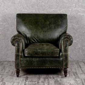 Кресло кожаное Лофт Аристократ (ширина 1070 мм) в Вологде - vologda.katalogmebeli.com | фото 9
