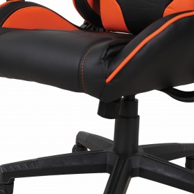 Кресло компьютерное BRABIX GT Racer GM-100 (черный, оранжевый) в Вологде - vologda.katalogmebeli.com | фото 2