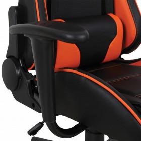 Кресло компьютерное BRABIX GT Racer GM-100 (черный, оранжевый) в Вологде - vologda.katalogmebeli.com | фото 3