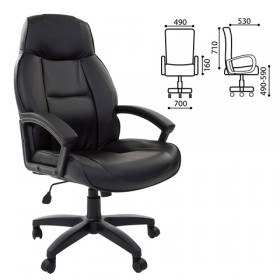 Кресло офисное BRABIX Formula EX-537 (черный) в Вологде - vologda.katalogmebeli.com | фото 1