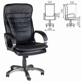 Кресло офисное BRABIX Omega EX-589 (черное) в Вологде - vologda.katalogmebeli.com | фото