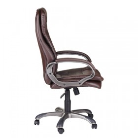 Кресло офисное BRABIX Omega EX-589 (коричневое) в Вологде - vologda.katalogmebeli.com | фото 2
