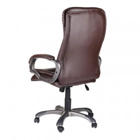 Кресло офисное BRABIX Omega EX-589 (коричневое) в Вологде - vologda.katalogmebeli.com | фото 3