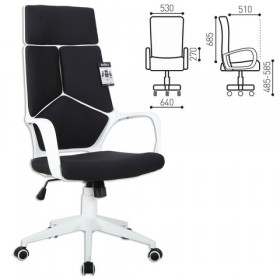 Кресло офисное BRABIX Prime EX-515 (черная ткань) в Вологде - vologda.katalogmebeli.com | фото