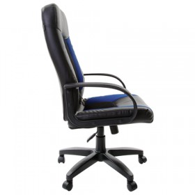 Кресло офисное BRABIX Strike EX-525 (сине-черный) в Вологде - vologda.katalogmebeli.com | фото 2