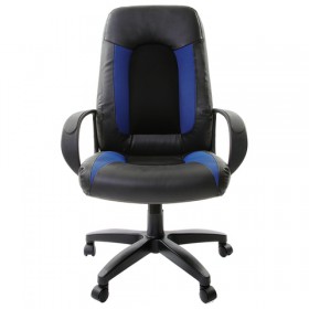 Кресло офисное BRABIX Strike EX-525 (сине-черный) в Вологде - vologda.katalogmebeli.com | фото 4