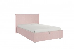 Кровать 1,2 Квест (Нежно-розовый велюр/под-мех) в Вологде - vologda.katalogmebeli.com | фото