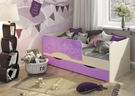 Кровать Алиса КР-812 1,6 Белфорд/Розовый металлик в Вологде - vologda.katalogmebeli.com | фото 3