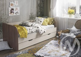 Кровать детская Балли 2-х уровневая (шимо темный/шимо светлый) в Вологде - vologda.katalogmebeli.com | фото
