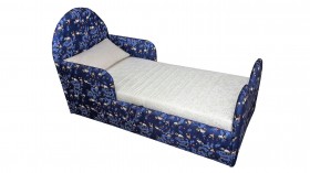 Кровать детская Соня (Печать Панда синий., 1 категория) в Вологде - vologda.katalogmebeli.com | фото 1