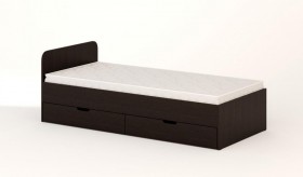 Кровать с ящиками 900 (Венге) в Вологде - vologda.katalogmebeli.com | фото 1
