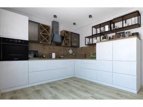 Модульная кухня Бронкс 1,8 м (Кварц) в Вологде - vologda.katalogmebeli.com | фото 5