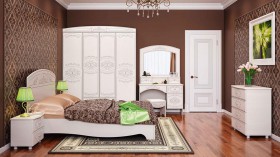 Модульная спальня Каролина в Вологде - vologda.katalogmebeli.com | фото 1
