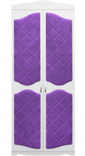 Шкаф 2-х створчатый серии Иллюзия 32 фиолетовый в Вологде - vologda.katalogmebeli.com | фото