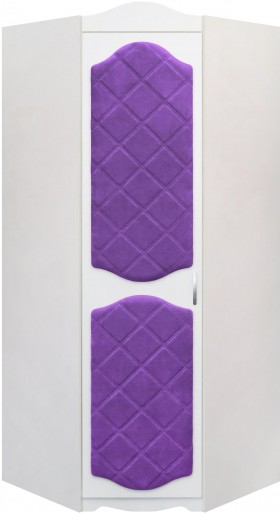 Шкаф угловой Иллюзия 32 Фиолетовый в Вологде - vologda.katalogmebeli.com | фото