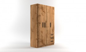 Шкаф 3-х створчатый с ящиками Шервуд (Дуб Вотан) в Вологде - vologda.katalogmebeli.com | фото