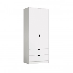 Шкаф для одежды 13.327 Уна (Белый) в Вологде - vologda.katalogmebeli.com | фото 1