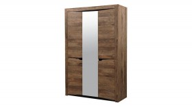 Шкаф для одежды "Лючия" (3-х дв.) (кейптаун/зеркало) в Вологде - vologda.katalogmebeli.com | фото