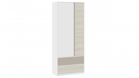 Шкаф для одежды комбинированный «Сканди» Дуб Гарден/Белый/Глиняный серый в Вологде - vologda.katalogmebeli.com | фото
