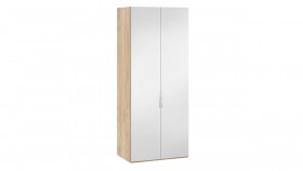 Шкаф для одежды с 2 зеркальными дверями «Эмбер» Яблоня Беллуно в Вологде - vologda.katalogmebeli.com | фото
