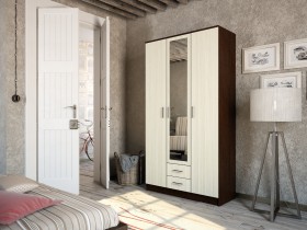 Шкаф-для одежды Трио в Вологде - vologda.katalogmebeli.com | фото