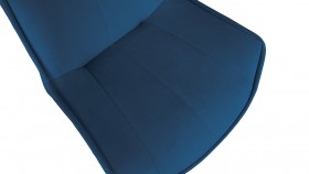 Стул «Тейлор» К1С Исп. 2 Белый/Велюр Confetti Blue в Вологде - vologda.katalogmebeli.com | фото 3