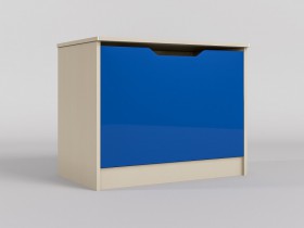 Ящик для игрушек Скай люкс (Синий/корпус Клен) в Вологде - vologda.katalogmebeli.com | фото