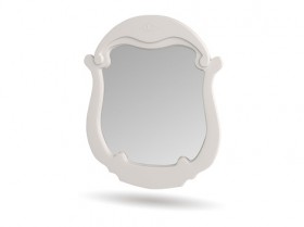 Зеркало настенное Мария (Белый глянец) в Вологде - vologda.katalogmebeli.com | фото